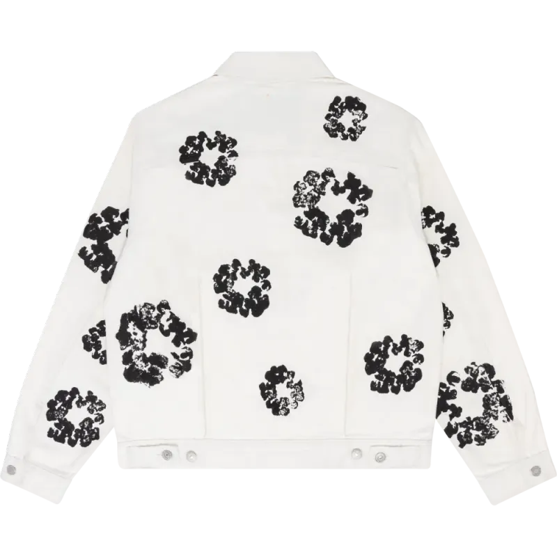 DENIM TEARS TYPE - 2 ALL OVER WREATH WHITE