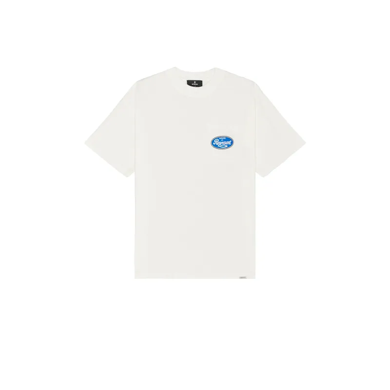 represent t-shirt flat white