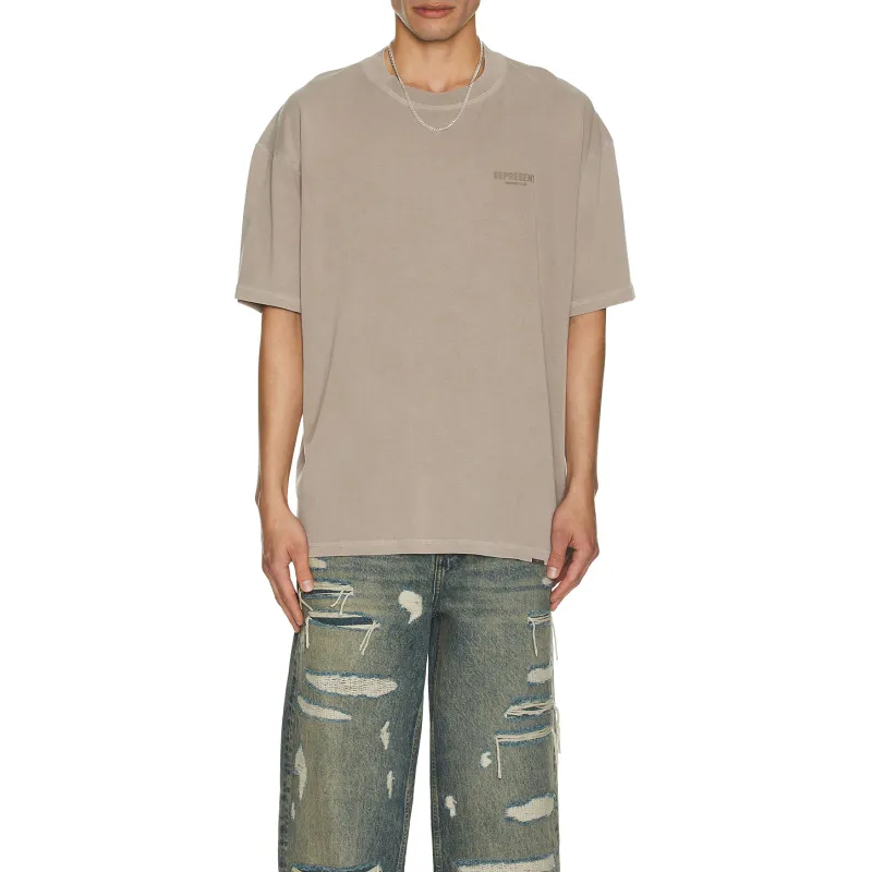 represent t-shirt light brown