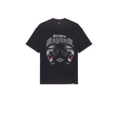 Represent T-shirt Vintage Black 01