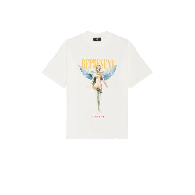 Represent T-shirt Flat White 01