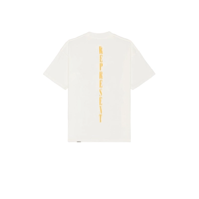 Represent T-shirt Flat White 02