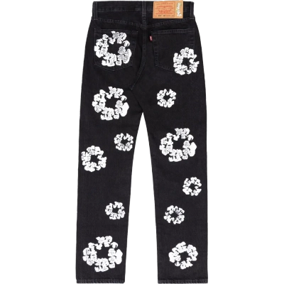 DENIM TEARS THE COTTON WREATH JEAN BLACK 02