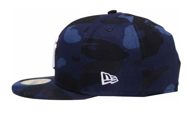 BAPE x MLB New Era Yankees 59Fifty Fitted Cap Navy
