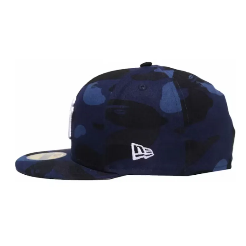 BAPE x MLB New Era Yankees 59Fifty Fitted Cap Navy