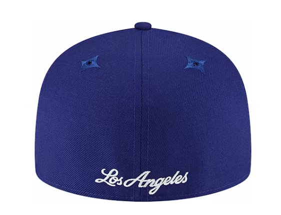 OVO x MLB LA Dodgers New Era Hat Blue