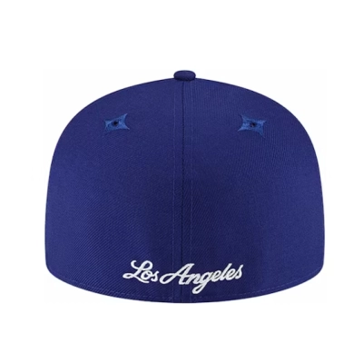 OVO x MLB LA Dodgers New Era Hat Blue 02