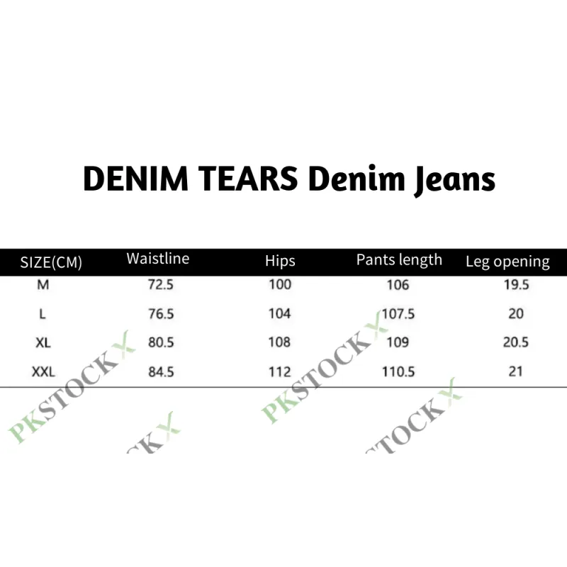 denim tears the cotton wreath jean light wash