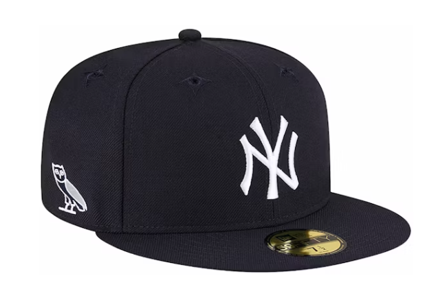 OVO x MLB New York Yankees New Era Hat Black