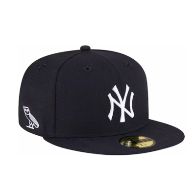 OVO x MLB New York Yankees New Era Hat Black 01