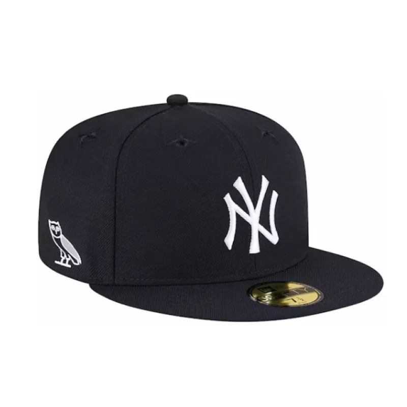 OVO x MLB New York Yankees New Era Hat Black