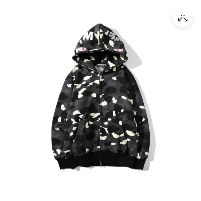 BAPE Hoodie Black 01