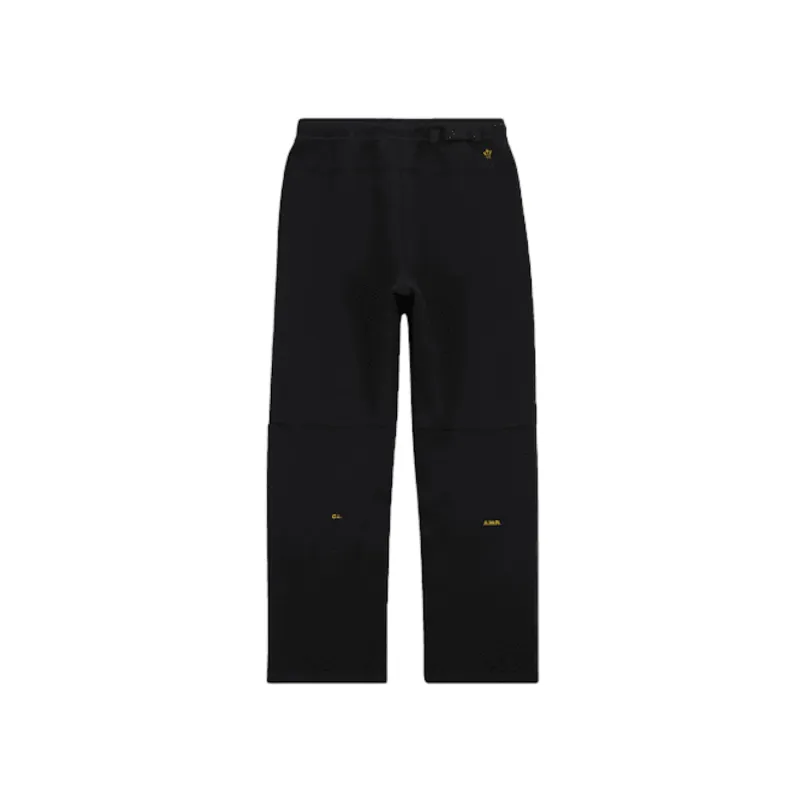 nike x nocta tech fleece open hem pant black