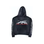 Hellstar Airbrushed Skull Hoodie Black