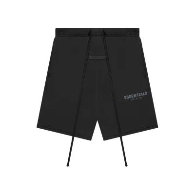 Fear of God Essentials Shorts (SS21) Black/Stretch Limo 01