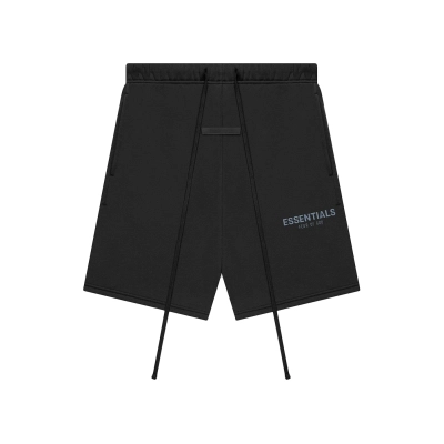 Fear of God Essentials Shorts (SS21) Black/Stretch Limo 01