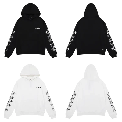 Amiri Skull and Cross Arm Print Hoodie & Sweatpant Set CX92199319 02