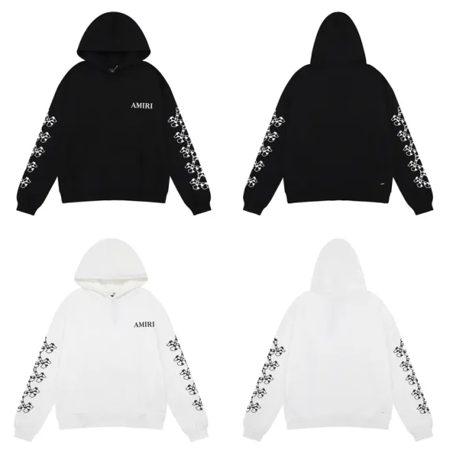 Amiri Skull and Cross Arm Print Hoodie & Sweatpant Set CX92199319