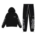 Amiri Skull and Cross Arm Print Hoodie & Sweatpant Set CX92199319