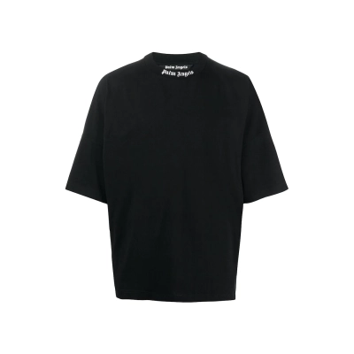 Palm Angels Classic Logo Print T-shirt Black 01