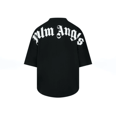 Palm Angels Classic Logo Print T-shirt Black 02