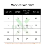 MONCLER COLLECTION Logo Patch Polo Shirt male Black 