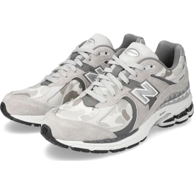 New Balance 2002R BAPE Grey M2002RBG 02