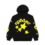 Sp5der Beluga Hoodie Onyx Yellow