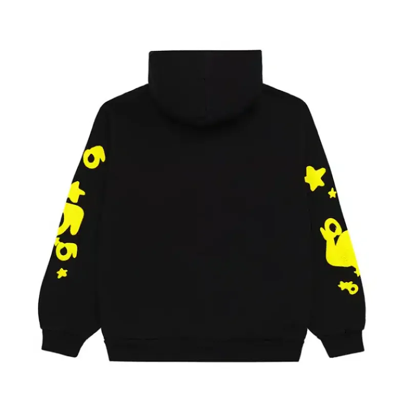 Sp5der Beluga Hoodie Onyx Yellow