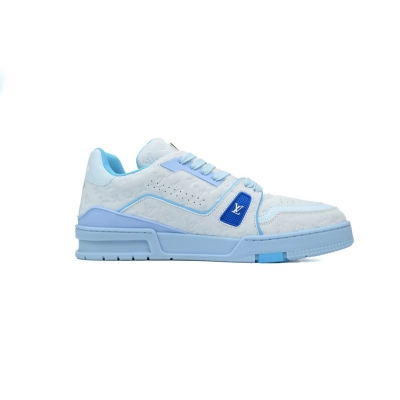 PK God Batch Tyler x LOUIS VUITTON Trainer Blue 02