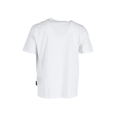 PALM ANGELS Palm Angels Paris Sprayed Logo T-Shirt In White Cotton 02
