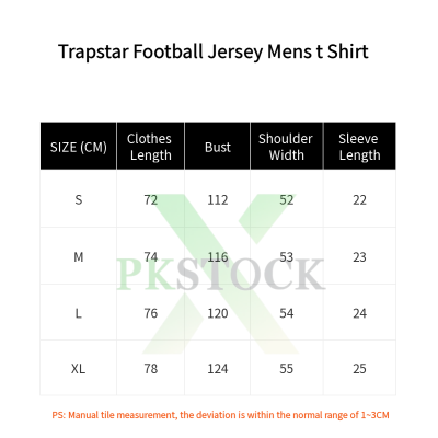 Trapstar Football Jersey Mens t Shirt  02