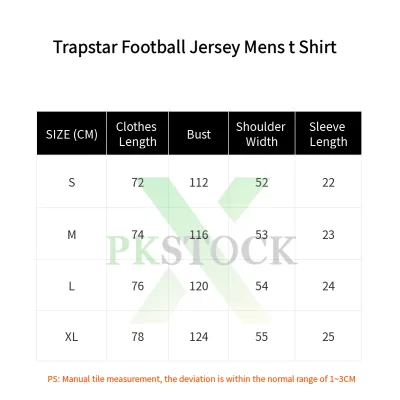 Trapstar Football Jersey Mens t Shirt  02