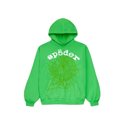 Sp5der Legacy Hoodie Green 01