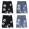 Denim Tears Jeans Shorts Black/Blue CX758615