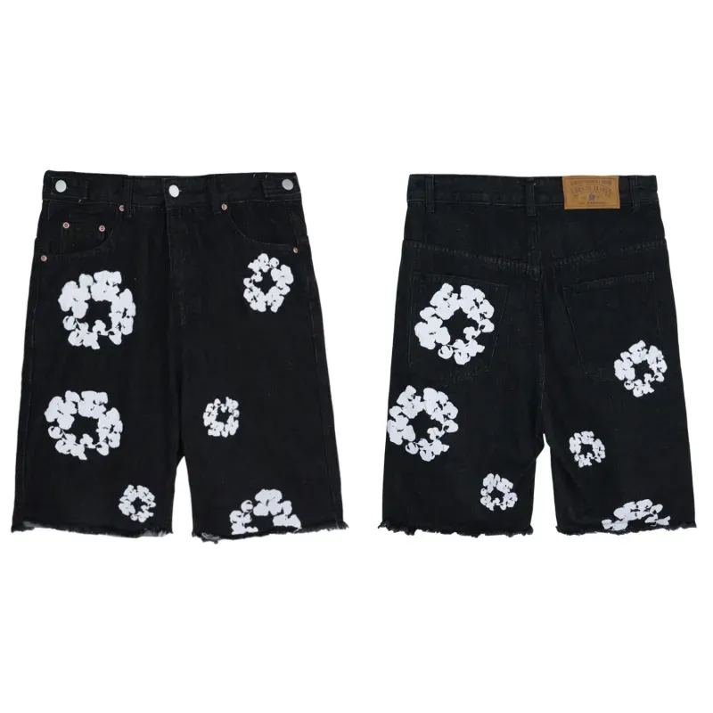 denim tears jeans shorts black/blue cx758615