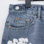 Denim Tears Jeans Shorts Black/Blue CX758615