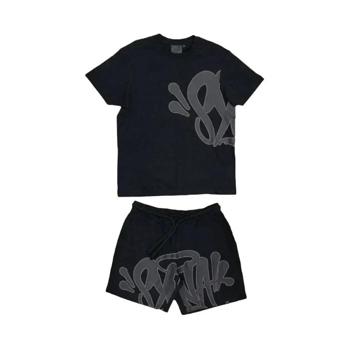 SYNA WORLD LOGO TWINSET BLACK SET