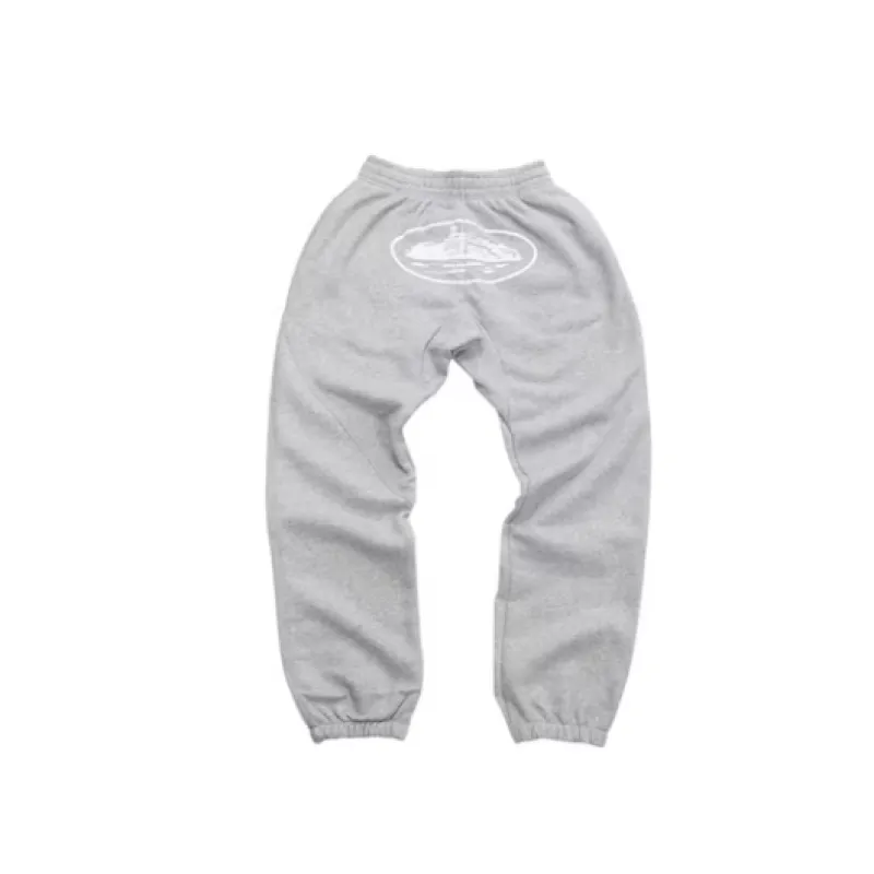 corteiz tracksuit grey