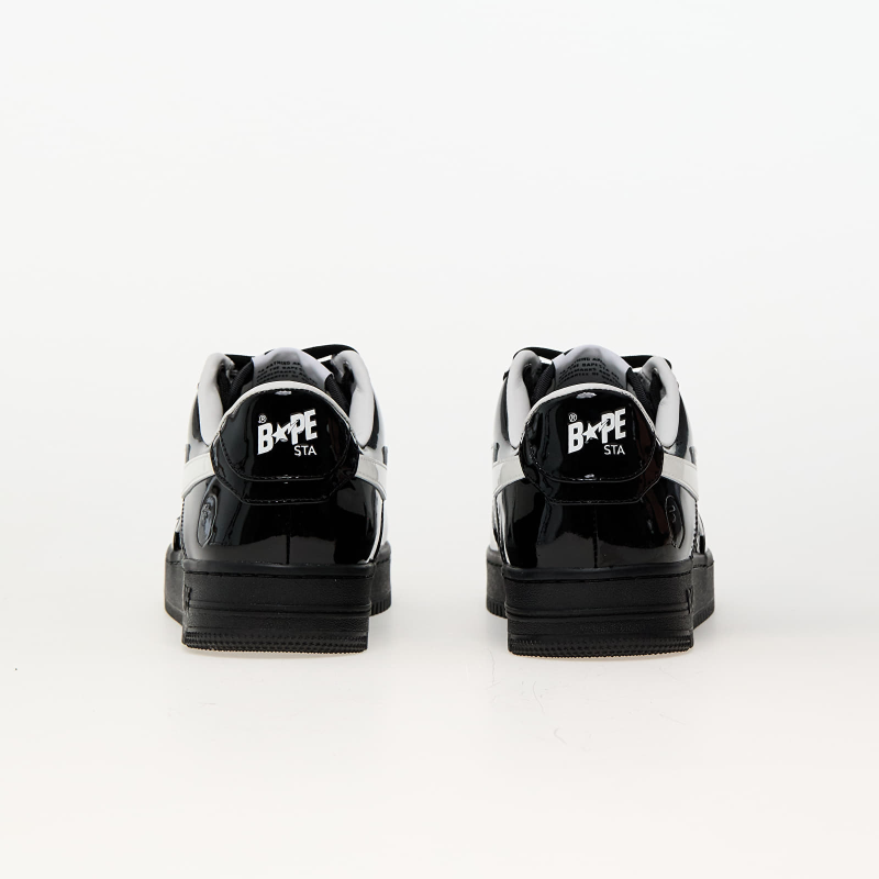 PK God Batch A Bathing Ape Bape Sta #2 Black Patent 1K30-191-302-BLK