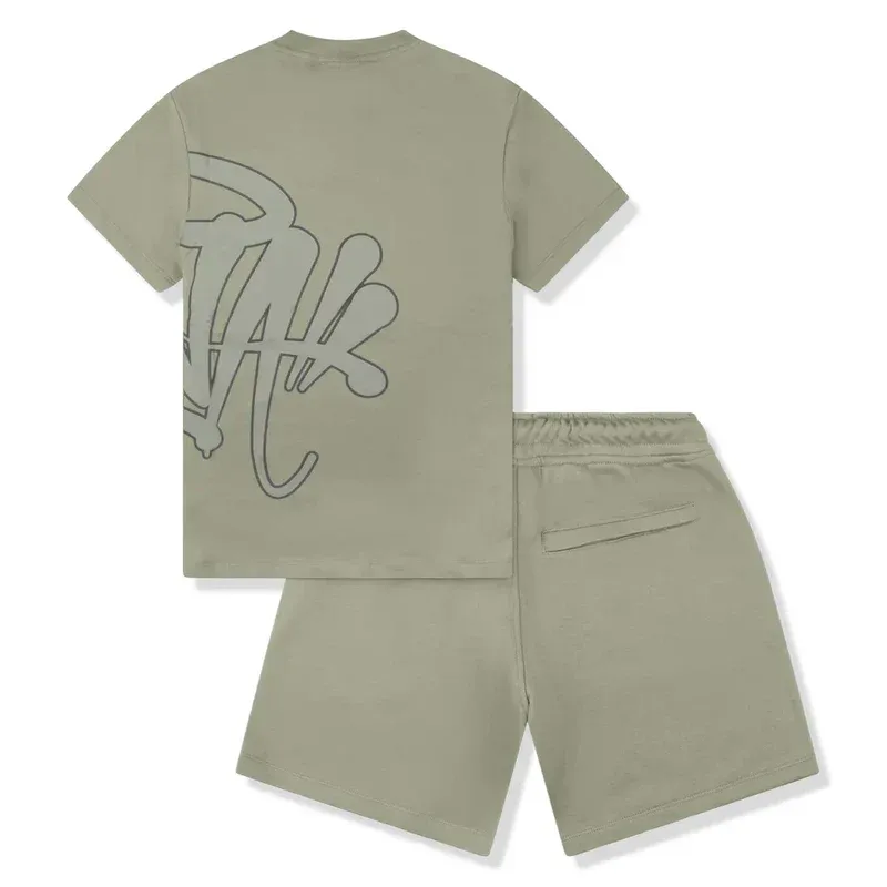 SYNA WORLD LOGO TWINSET SAGE GREEN SET