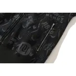 BAPE x NBHD Skull Black And Gold Hoodie