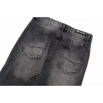 Balenciaga X Adidas Wide-Leg Jeans With Three Stripes On The Side Webbing Black