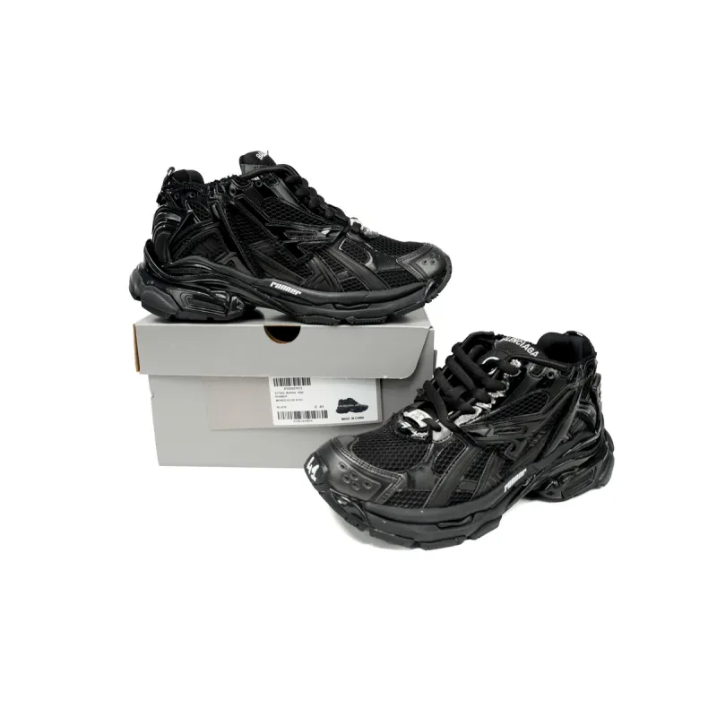 PK God Batch Balenciaga Runner Black