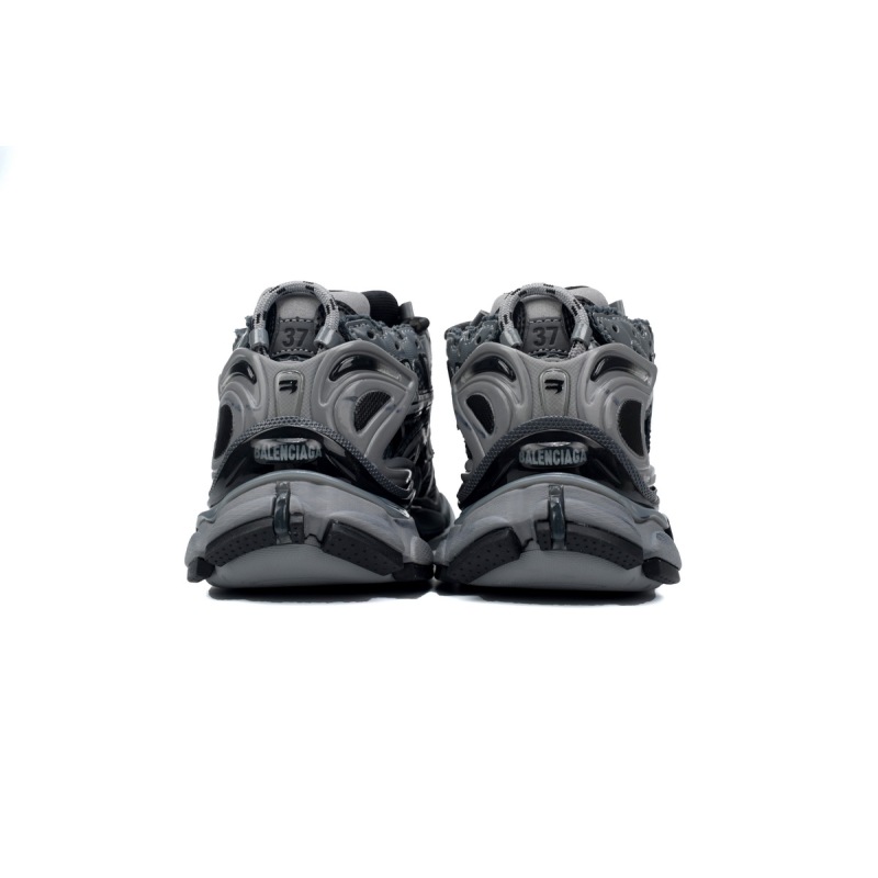 PK God Batch Balenciaga Runner All Black Gray 677402 W3RB2 1515