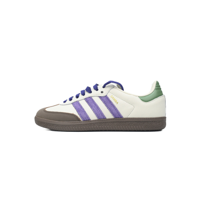 Adidas Originals Samba OG 'Off White Purple Green ID8349 01