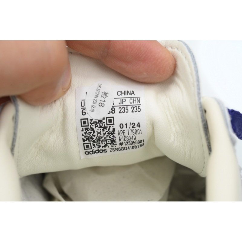 Adidas Originals Samba OG 'Off White Purple Green ID8349
