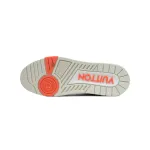 PK God Batch LOUIS VUITTON Trainer White Orange