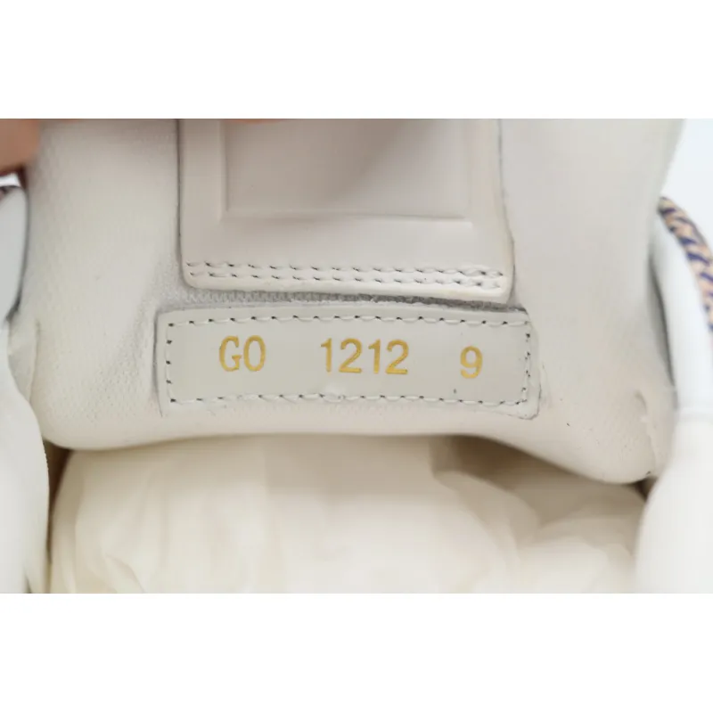 PK God Batch LOUIS VUITTON Trainer White Orange