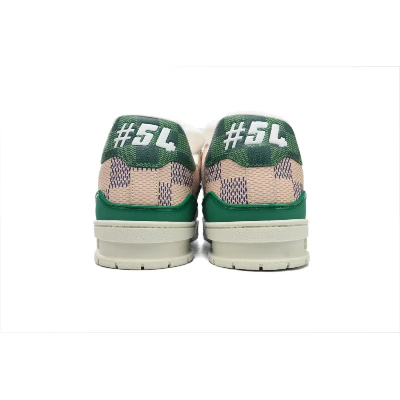  PK God Batch LOUIS VUITTON Trainer White Green 